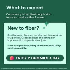 Choice Physician’s Fiber Gummies,Digestive Health & Regularity, Vegan Sugar-Free