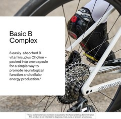 Thorne Basic B Complex, 8 Active B Vitamins & Choline, 60 Capsules EXP 12/2028