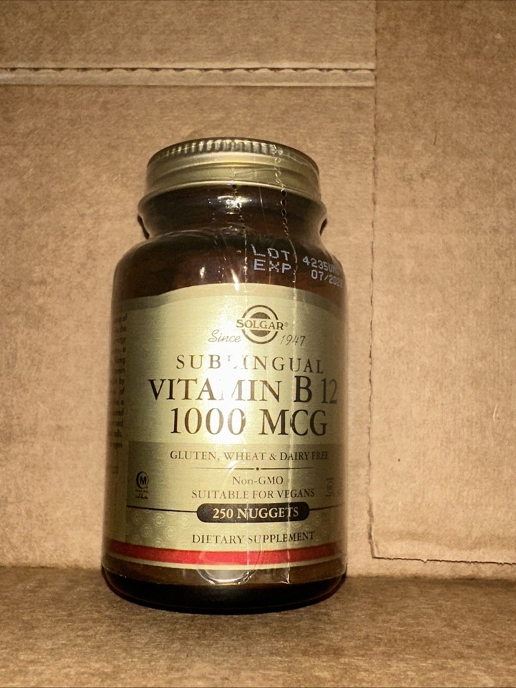 Solgar Vitamin B12 1000 mcg 250 Nuggets