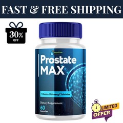 Prostate Max Formula Supplement Natural Vitamin for Health & Wellness 120 Caps