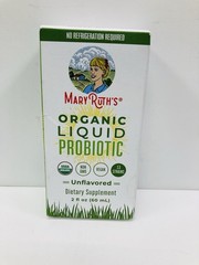 NIB Mary Ruth’s Organic Liquid Probiotic Unflavored 2 fl oz BB 12/2026