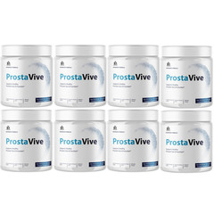 ProstaVive – Prostate Health & Urinary Flow Support Formula – 8 Tubs
