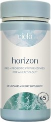 Cielo Daily Horizon Prebiotics Probiotics Digestive Enzyme Blend 45 Day Supply