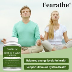 Fruit And Vegetable Capsules – Support Energy And Endurance, Immune Health