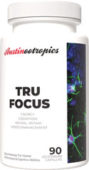 Austinootropics Tru Focus Supplement – #1 Nootropic For Focus 90 capsules