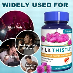 2pack Liver Health with Milk Thistle, Artichoke, Dandelion Liver Support Cleanse