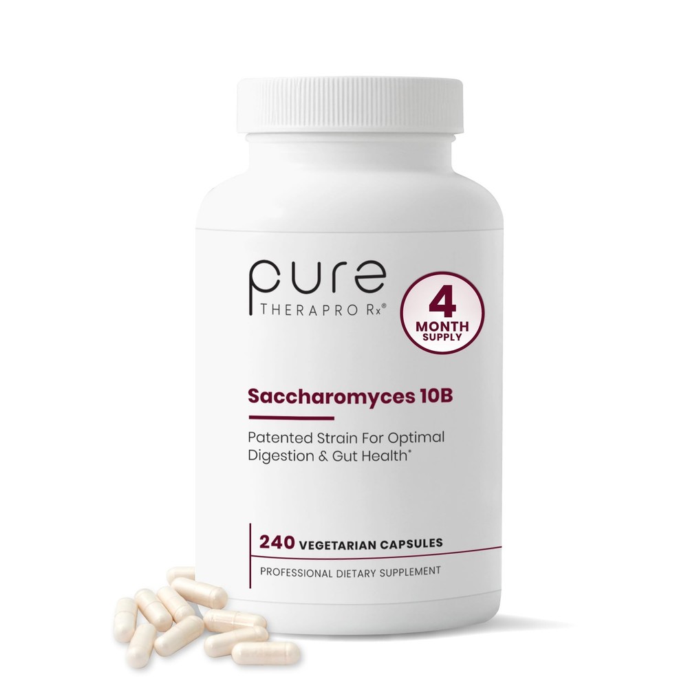 Pure Therapro Rx Saccharomyces Boulardii Probiotics 10 Billion CFU Made in U…