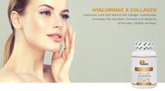 SOWELO HYALURONIC ACID + COLLAGEN CAPS NatiCol ANTI AGING SKIN HYDRATION