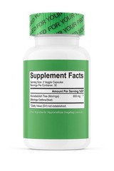 Organic Moringa Extract 800mg – 60 Capsules Moringa Oleifera Leaf Supplement
