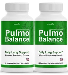 Pulmo Balance Capsules, Official PulmoBalance Supplement Pills (2 Pack)