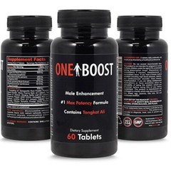 One Boost Testosterone Booster – Over All Well-Being , Energy & Lib. , 3 Pack