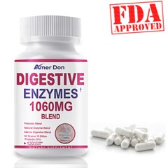 Digestive Enzymes Prebiotic & Probiotics Gas, Constipation & Bloating Relief 120