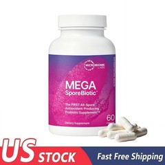 Mega Spore Biotic Probiotics for Women & Men for Gut Health & Digestive Support