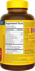 Gluten-Free Omega 3 Fish Oil Softgels – 1200mg, 100 Softgels for Daily Wellness