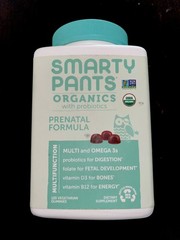 SMARTYPANTS – Organic Pre-Natal Multi With Probiotics – (120) Gummies Exp 12/26