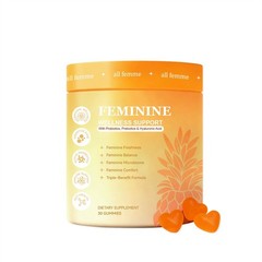 Flora Plus Gummies, Advanced Vaginal Support, Vaginal Health Gummies, Ph Balance