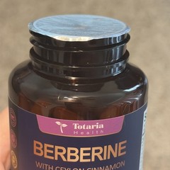 Totaria Health Berberine with Ceylon Cinnamon Milk Thistle 27-in-1 120 Capsules