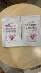 2 Pack Multi Collagen Peptides Powder, (1 lb) Hydrolyzed Protein Peptides