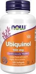 Now Foods Ubiquinol 100 MG 120 Softgels