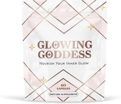 Glowing Goddess Female Beef Organ Superfood Supplement 100%Grass-Fed 60 Capsules