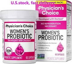 Physician’s Formula Organic Womens Probiotics 50 Billion CFU + Prebiotics 60 Cap