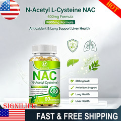 N-Acetyl L-Cysteine (NAC) 600mg – Antioxidant & Lung Support Liver Health