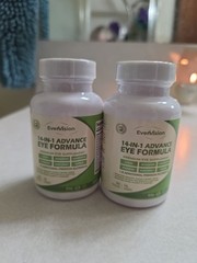 2 pcs Evervision 14 in 1 Advanced Eye Formula – 30 Capsules Per Bottle 60 Total