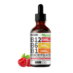Vitamin B12 & B6 Liquid Drops, B12 Sublingual B Vitamin Complex B 12 Vitamin P