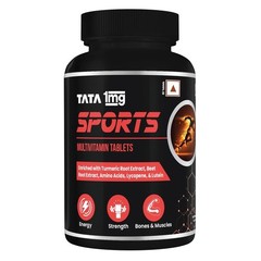 Tata 1mg Sports Multivitamin Supports Energy Immunity Performance & Stamina