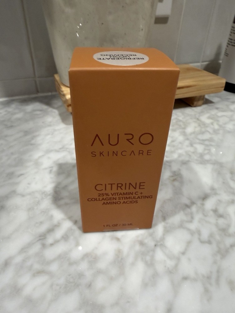 Auro skincare Citrine Vitamin C Collagen Stimulating Amino Acids