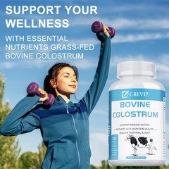 Bovine Colostrum 120pcs -Probiotic, Omega-3 -Immune Beauty Boost Support Non-GMO