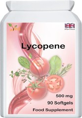 Lycopene 500 mg | 90 Softgel 3 Month Supply.