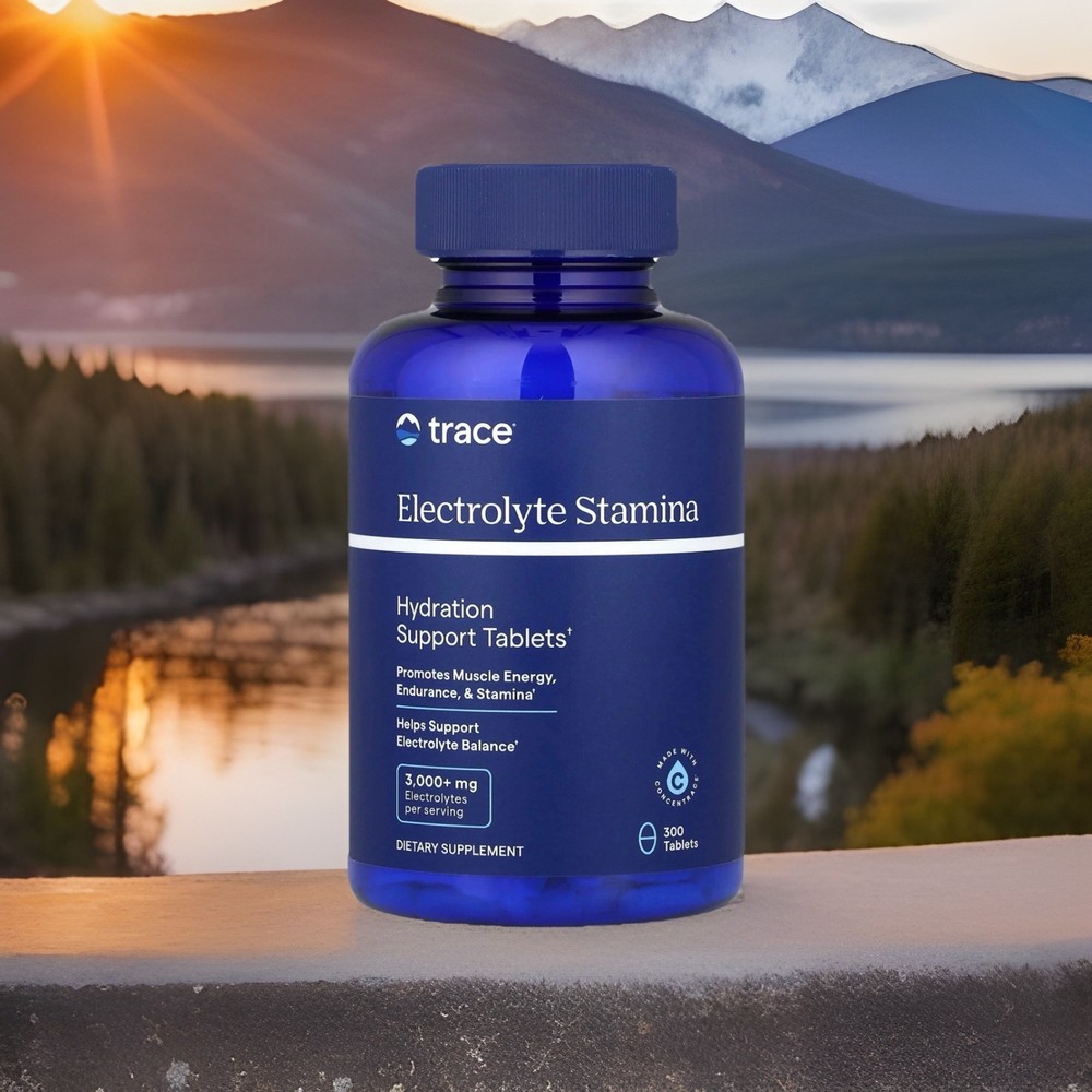 Trace Minerals Research Electrolyte Stamina 300 Tablets Allergen-Free,