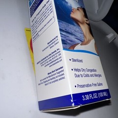 Ancient Secrets Hypertonic Seawater Nasal Spray 3.38 Oz Exp 05 2025 New Sealed