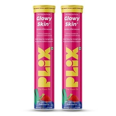 PLIX Glutathione Skin Support Tablets – Clear, Fresh & Youthful Glow, Pack of 2