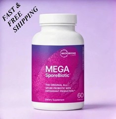 2 PCS-Mega Sporebiotic 60Caps Microbiome, Digestive Health Probiotic Men&Women