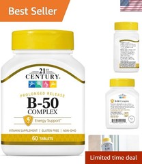 B 50 Complex – 60 Tablets for Energy Management & Nerve Support – Unflavored