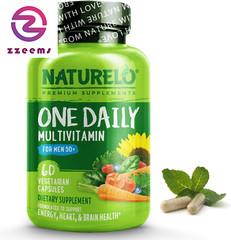 One Daily Multivitamin for Men 50+ – with Vitamins & Minerals + Organic Whole Fo
