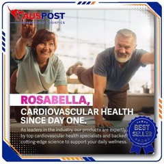 Rosabella Beet Root Powder Capsules 1300mg Supports Blood Pressure 3-Pack