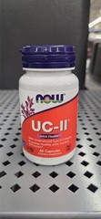 Now Foods UC-II Joint Health Type II Collagen -60 Caps- NEW SEALED- Exp 04/2028