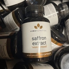 Luma Nutrition Saffron Extract Capsules – 60 Capsules Exp 5/28