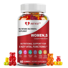 Multivitamin Gummies -Nature’s Daily Gummy Multivitamins for Adults, Women 60pcs