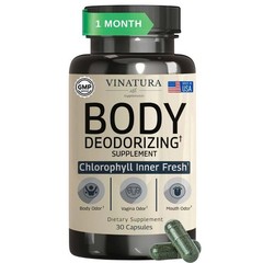 VINATURA Body Deodorizing Supplement for Women Magic Chlorophyll Pills for B…