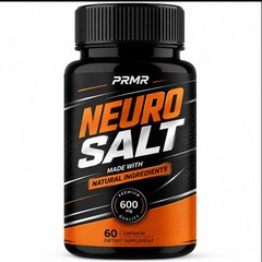 (1 Pack) Neuro Salt Nootropic All Natural Brain Supplement NeuroSalt 60 Capsules