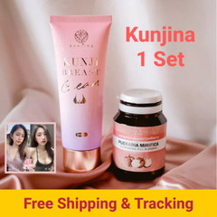 1 Set Kunjina Skin Care Supplement Feminine Nourish Breast Skin Hair Nail