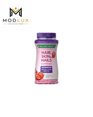 Nature’s Bounty Advanced Hair Skin & Nails Gummies, Biotin 6000mcg, 90 Ct