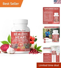 Healthy Heart CoQ10 Supplement – 120 Capsules for Cardiovascular Support