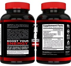 Arazo Nutrition Alphamaxx Health Supplement Ginseng Muira Puama Tribulus 60.D2