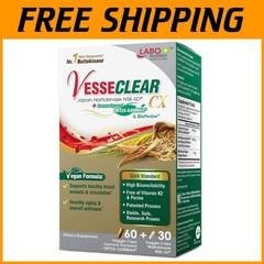 VesseCLEAR CX: Nattokinase NSK-SD + Gamma Oryzanol for Heart & Age Wellness