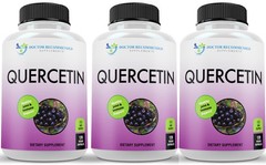 DOCTOR RECOMMENDED SUPPLEMENTS Quercetin 1000mg Per Serving Vegan, NonGMO 12…